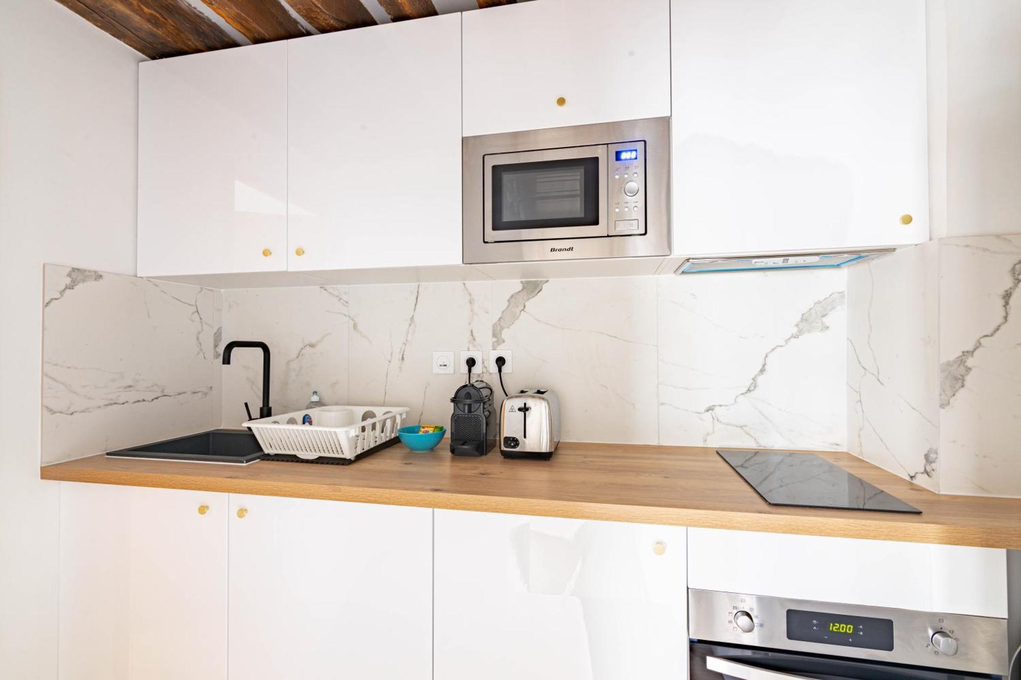 Appartement Quartier Fontaine Chatelet Les Halles Free Netflix Paříž Exteriér fotografie