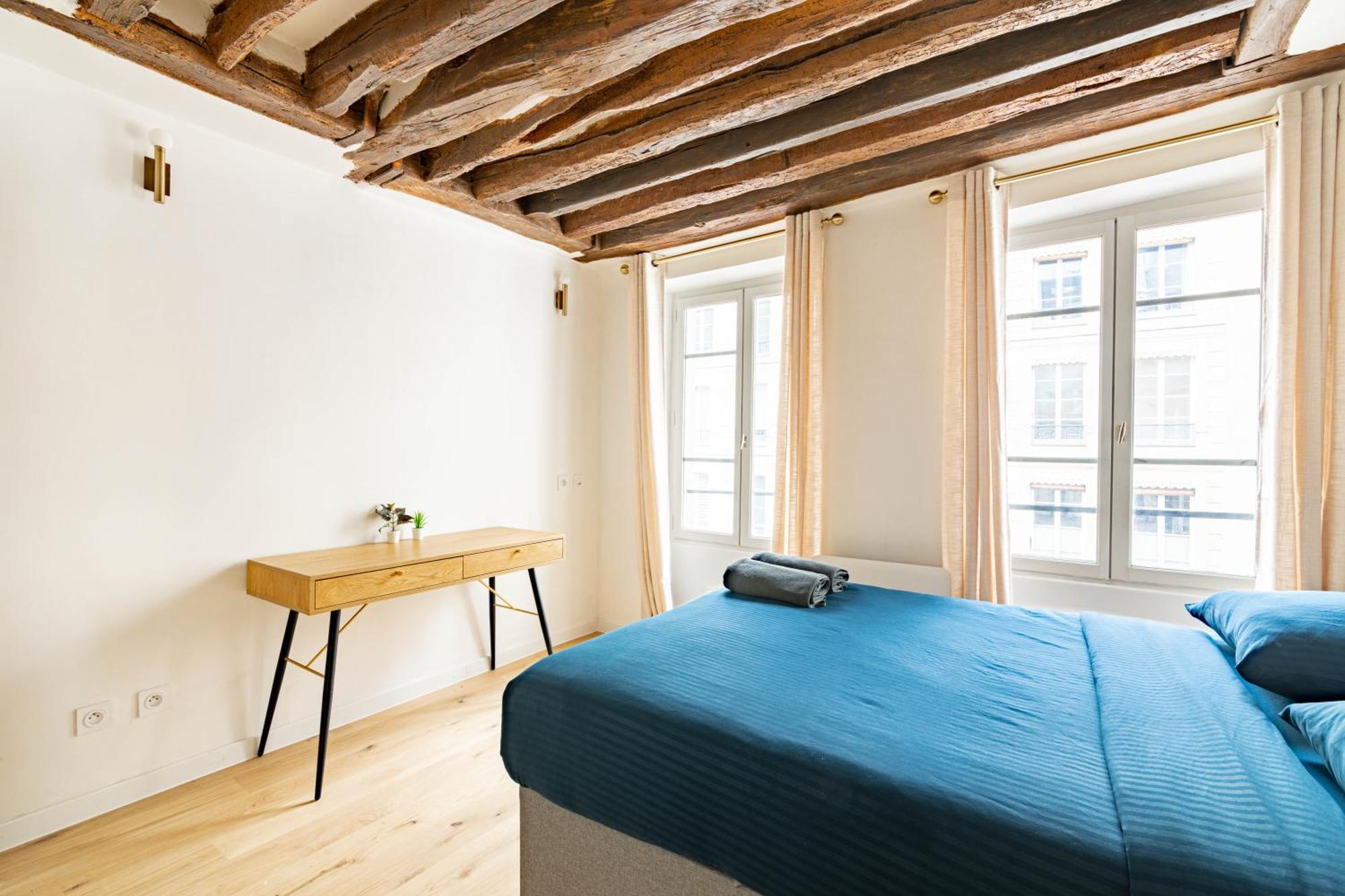Appartement Quartier Fontaine Chatelet Les Halles Free Netflix Paříž Exteriér fotografie