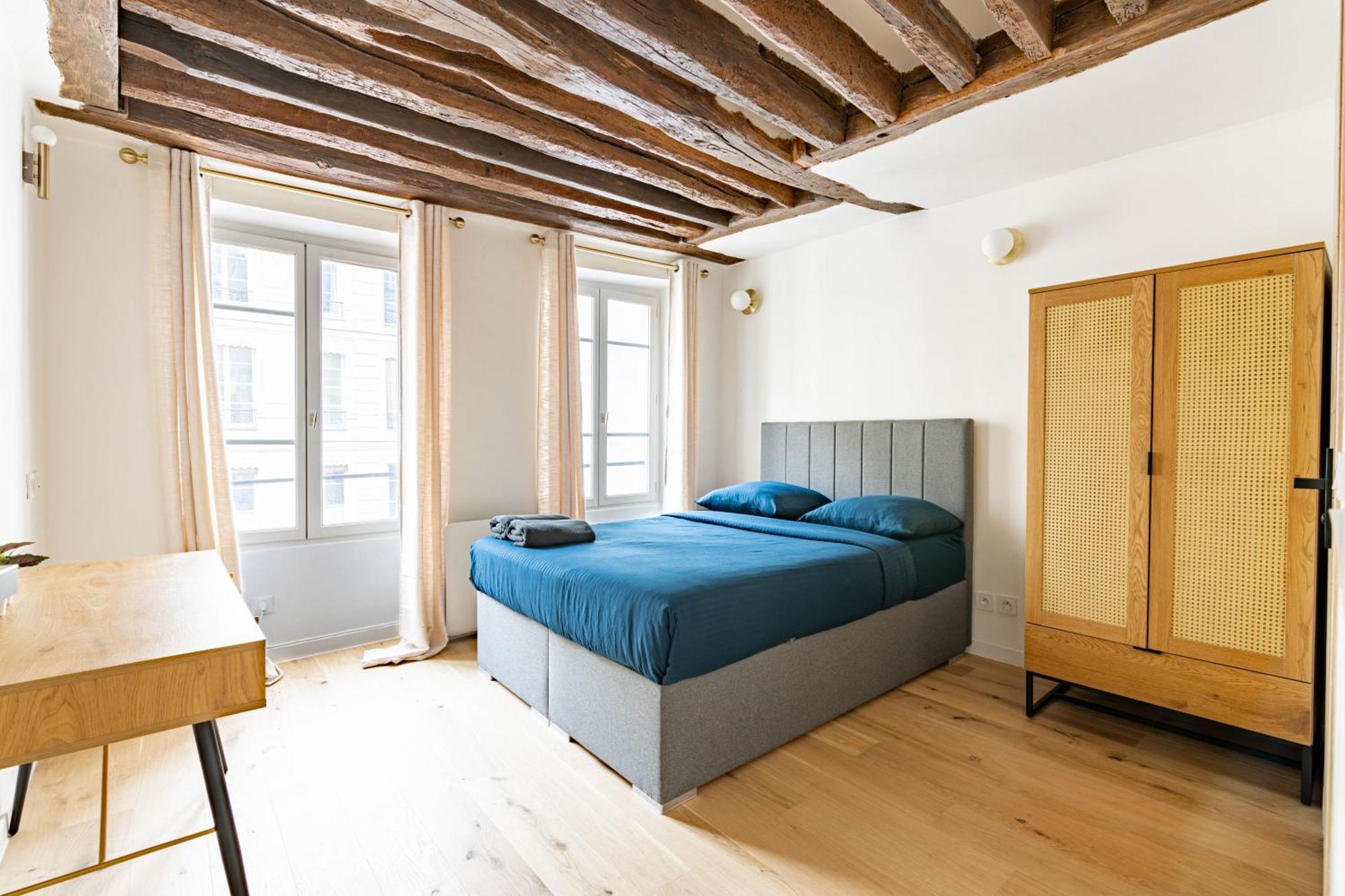Appartement Quartier Fontaine Chatelet Les Halles Free Netflix Paříž Exteriér fotografie