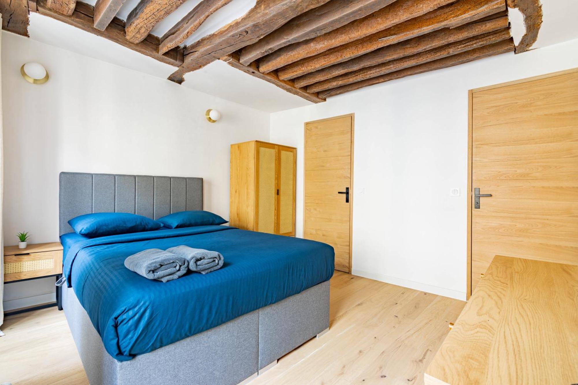 Appartement Quartier Fontaine Chatelet Les Halles Free Netflix Paříž Exteriér fotografie